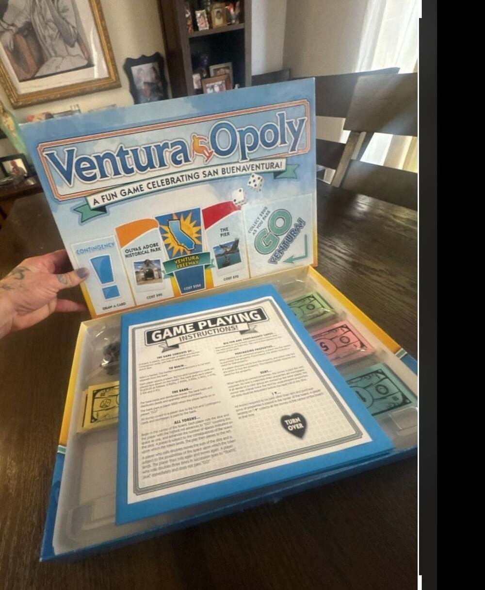 Ventura-Opoly Board Game: A Fun Game Celebrating San Buenaventura